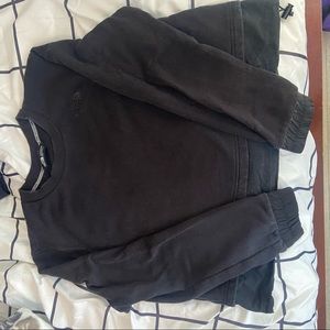 North face crop sweater